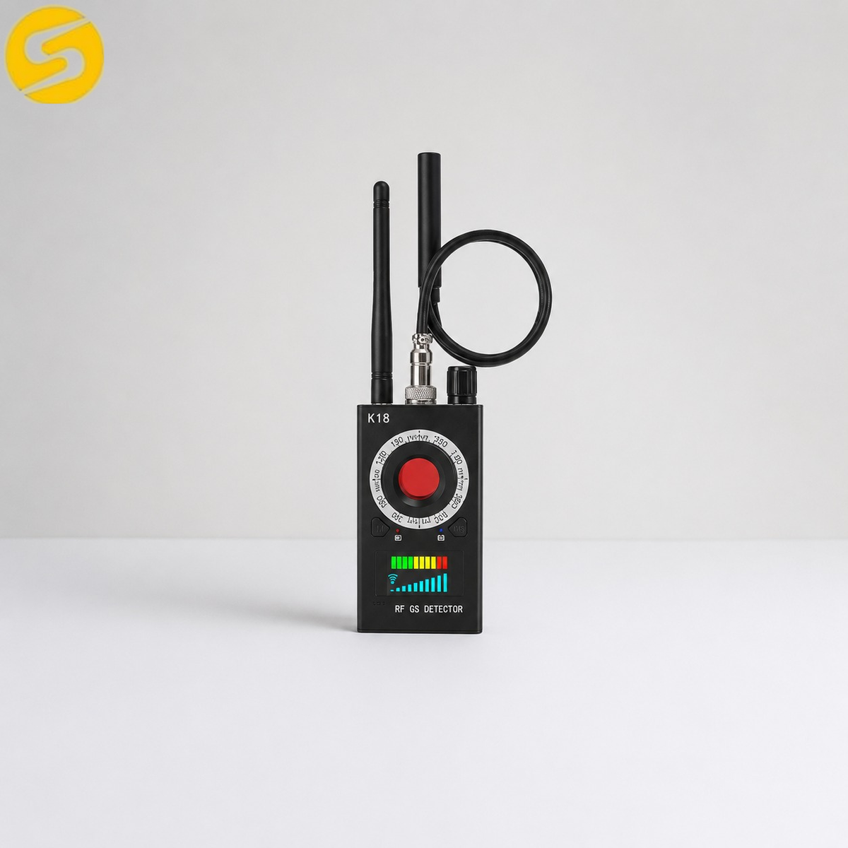 Détecteur RF SWIPE K18 — caméras cachées, GPS et signaux