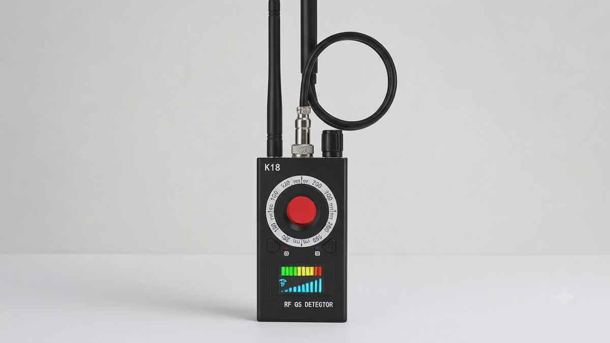 SWIPE K18 – Détecteur Anti-Espion RF, GPS & Caméras Cachées